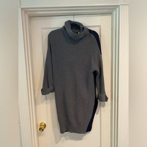 2 toned Anthropology Sweater Dress